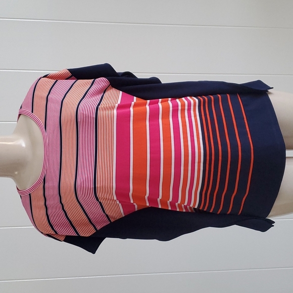 Michael Kors Women's Stripe Blouse Size P/M - Picture 1 of 8